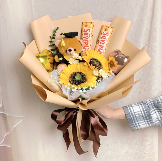 Buket Wisuda Bunga Matahari 1
