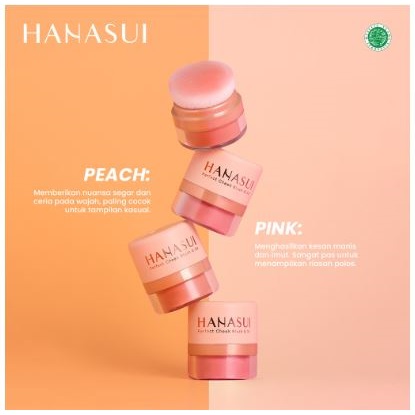 Eka Jaya Internasional Hanasui Perfect Cheek Blush & Go Powder 01 Pink