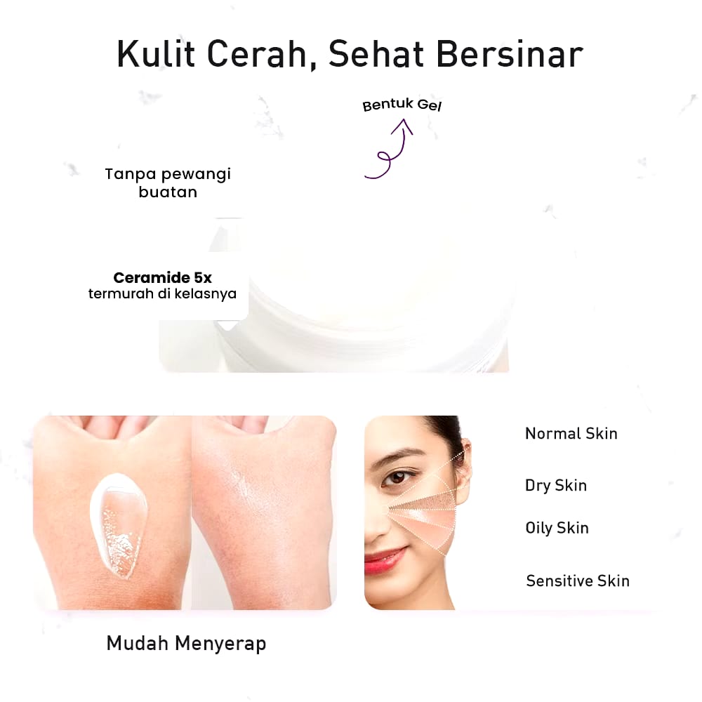 Indokarisma Parvaiz Makmur Mireya Unicorn Brightening Gel Moisturizer