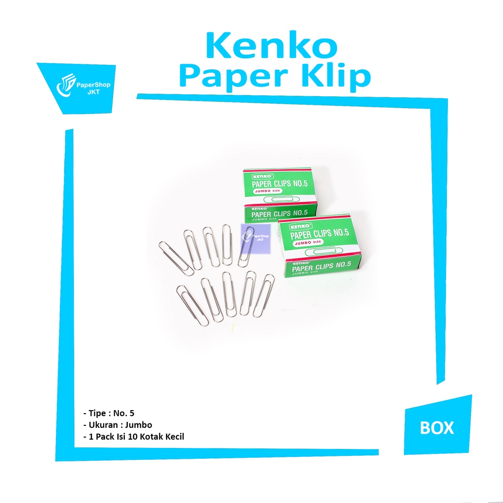 KENKO Paper Clip Jumbo Size 