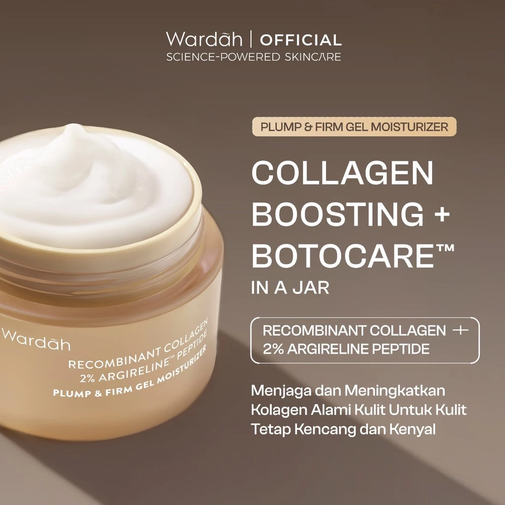 Paragon Technology and Innovation Wardah Recombinant Collagen Gel Moisturizer