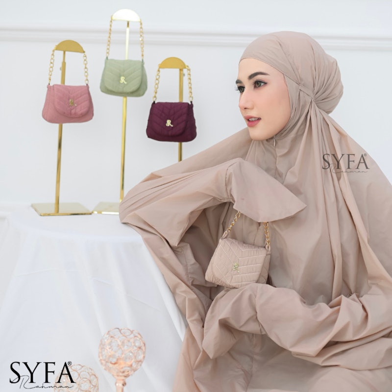 Syfa Rahman Mukena Terusan Mini Lea Series 2