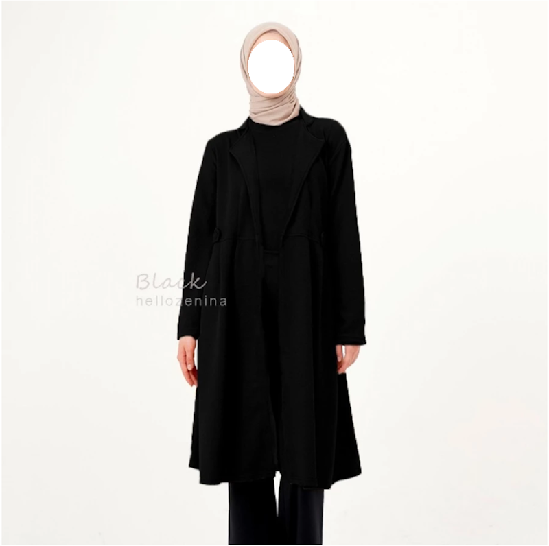 Hellozenina Blazer Cardigan Wanita Thalia 3