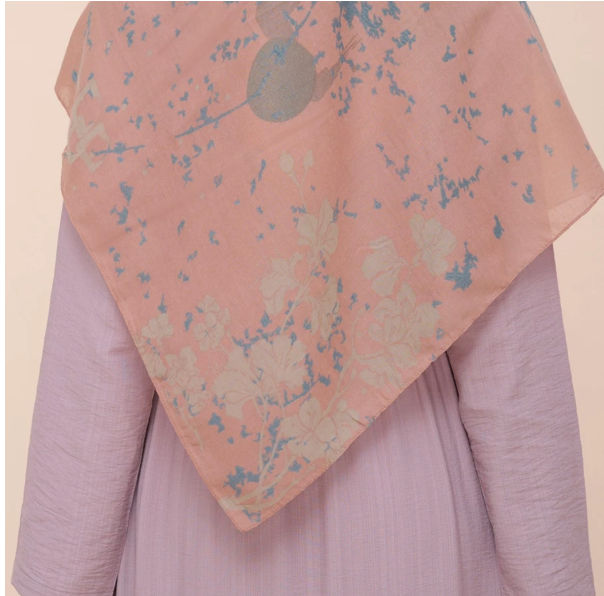 Kals Corpora Indonesia ZM Zaskia Mecca Paola Coral Scarf