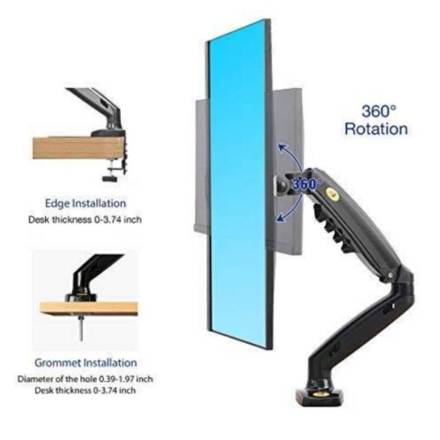 North Bayou Indonesia North Bayou Gas Spring Bracket TV NBF80