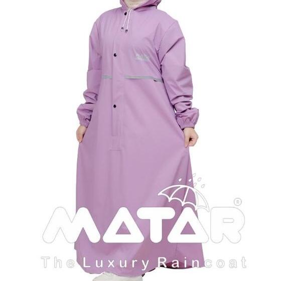  Matar Jas Hujan Gamis Syar'i Muslimah Jumbo