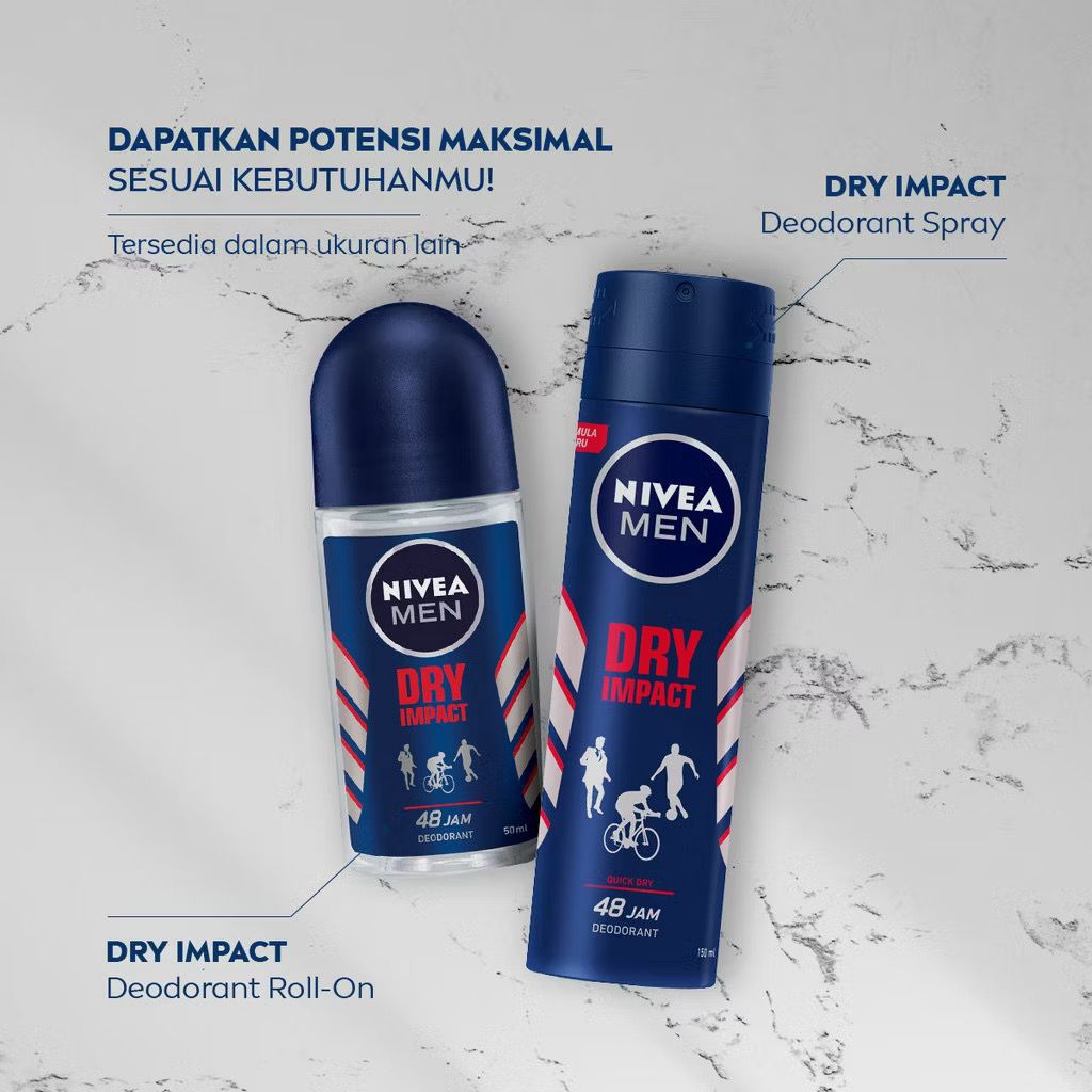 NIVEA Men Dry Impact Roll On