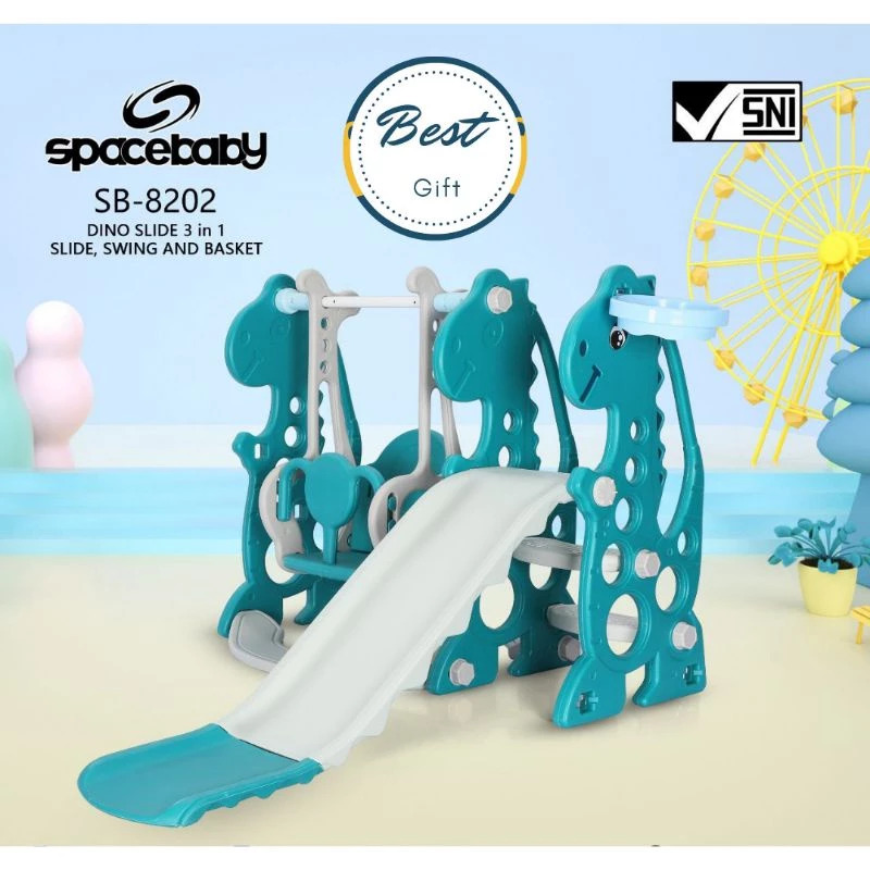 Pacific Indah Pratama SpaceBaby Dino Slide  SB-8202