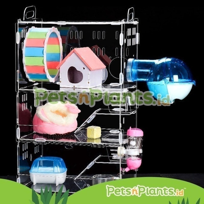 Kandang Hamster Cage Akrilik 2