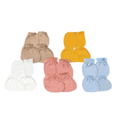 Kalale Mittens & Booties Newborn Set
