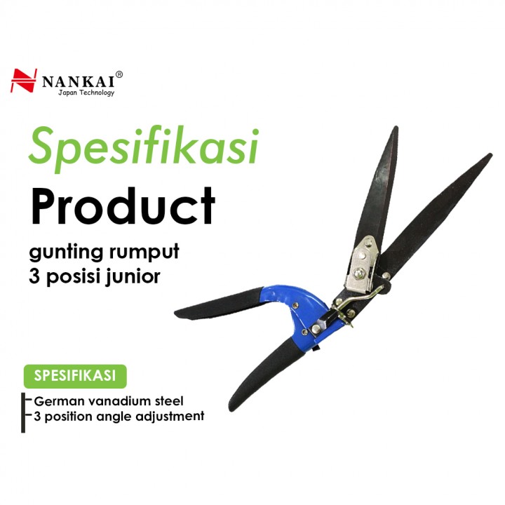 Rohartindo Nusantara Luas  Nankai Gunting Rumput 3 Posisi Junior 