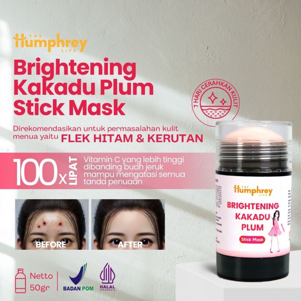  Humphrey Brightening Kakadu Plum Stick Mask