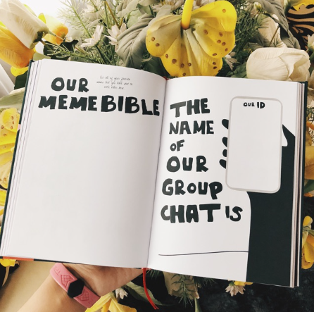 Fill The Blankspace Friendship Journal