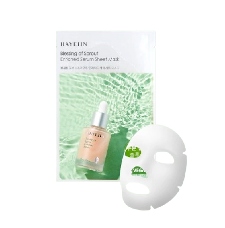 HAYEJIN Blessing Of Sprout Enriched Serum Sheet Mask 1