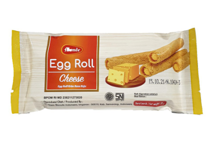 Monde Mahkota Biskuit Monde Serena Egg Roll