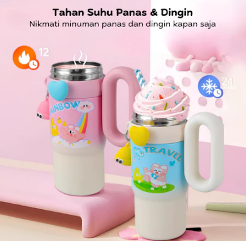 FUNNYCOOK Tumbler Anak Stainless Steel 2