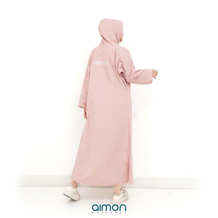  Aimon Jas Hujan Gamis Wanita