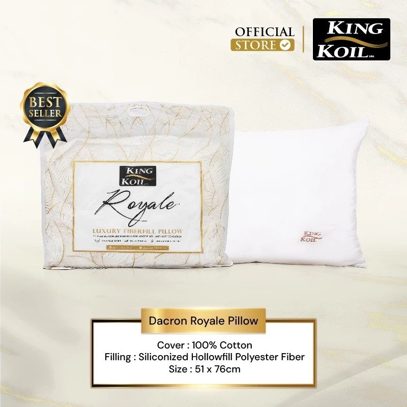 King Koil Pillow Dacron Royale 2