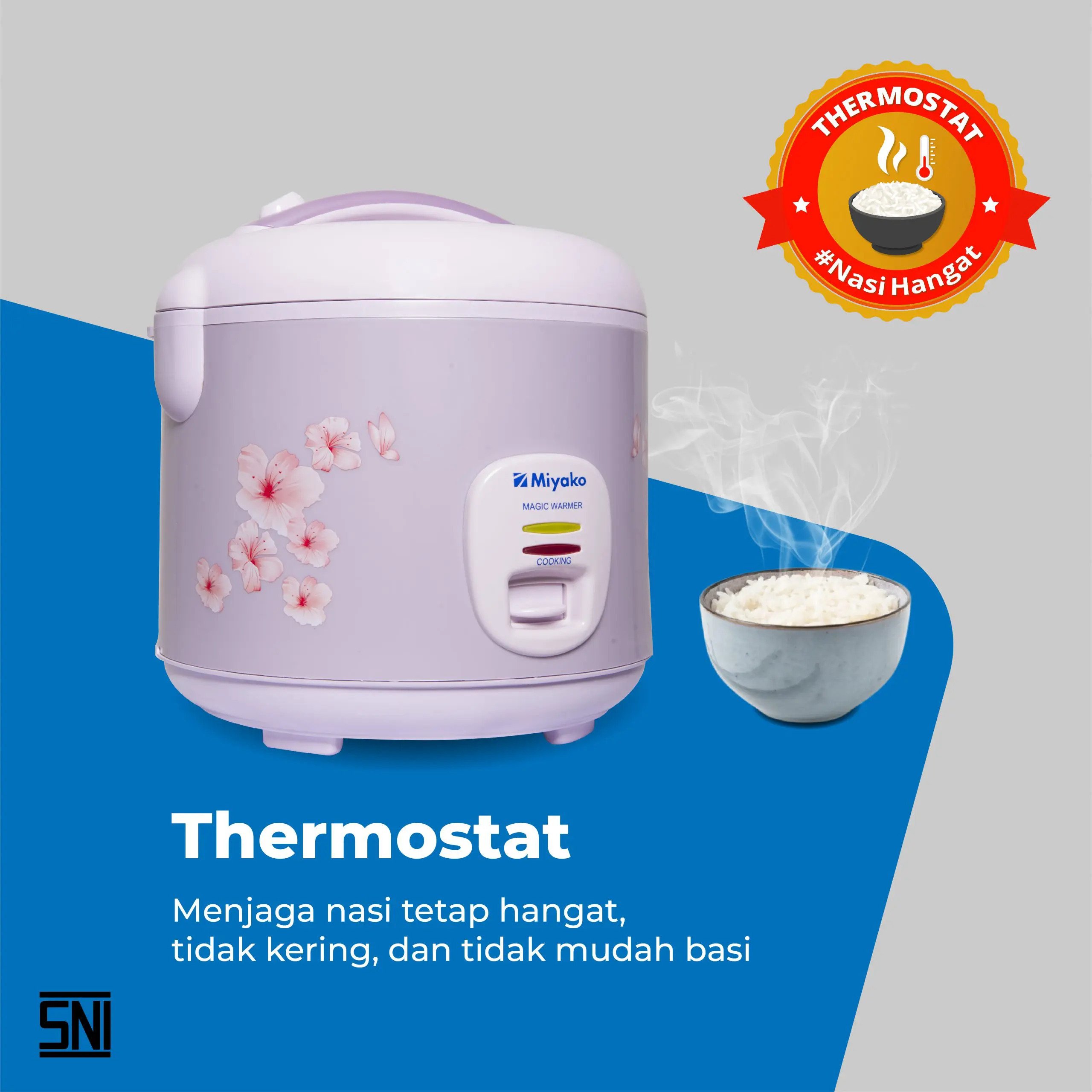Kencana Gemilang Miyako Magic Warmer Plus  MCM-509