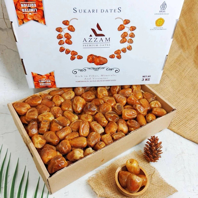 Azzam Sukari Dates 3 kg