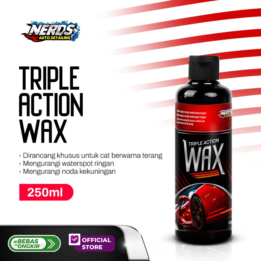  Nerds Auto Detailing Triple Action Wax