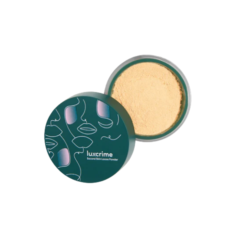 Luxury Cantika Indonesia Luxcrime Second Skin Loose Powder Translucent Deep