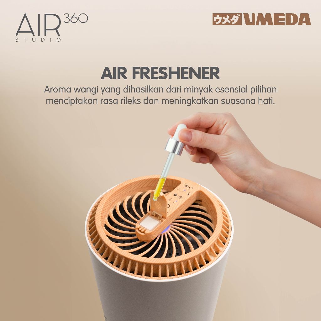 Umeda Factory Indonesia Umeda AIR360 Studio Air Purifier 