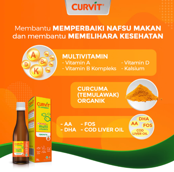 SOHO Industri Pharmasi Curvit CL Emulsion
