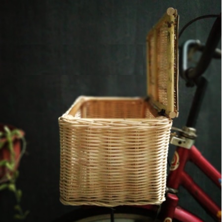 Keranjang Sepeda Rotan