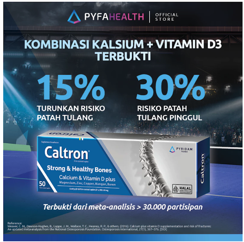 Caltron Bantu Memenuhi Kesehatan Tulang 3