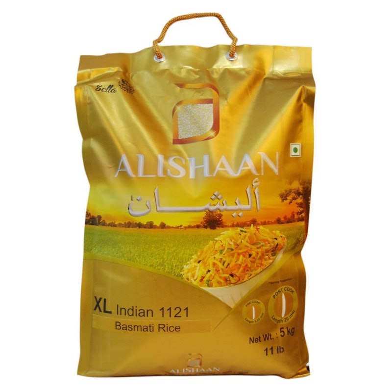 Alishaan Indian 1121 Basmati Rice 1