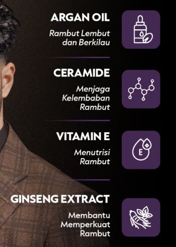 Captain Asia Sukses Captain Hairstyling Curly Cream Pomade