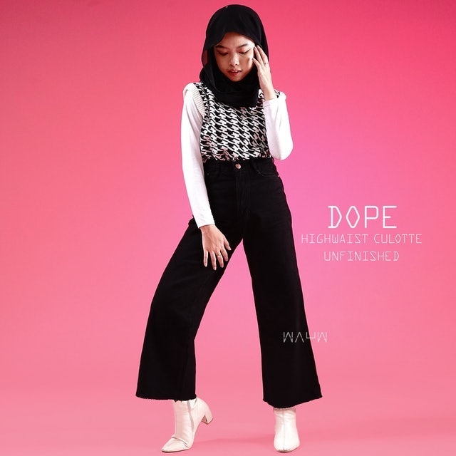 WAUW Highwaist Culotte Unfinished