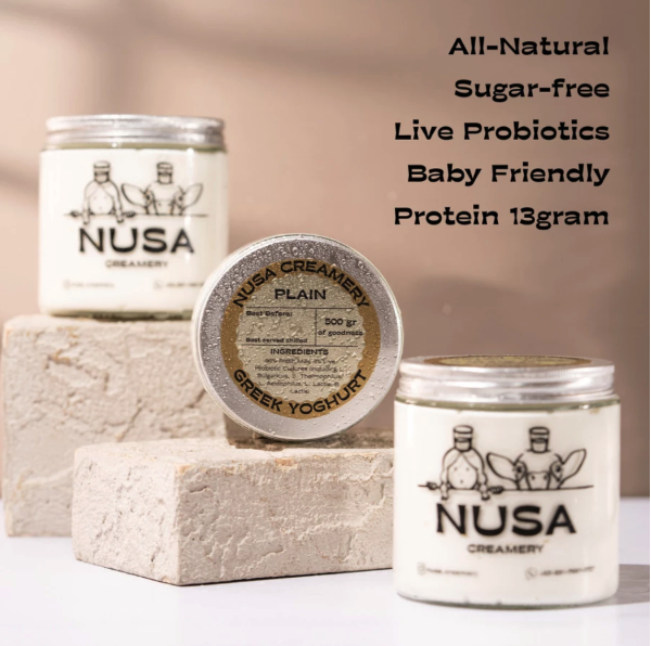  Nusa Creamery Greek Plain Yoghurt 