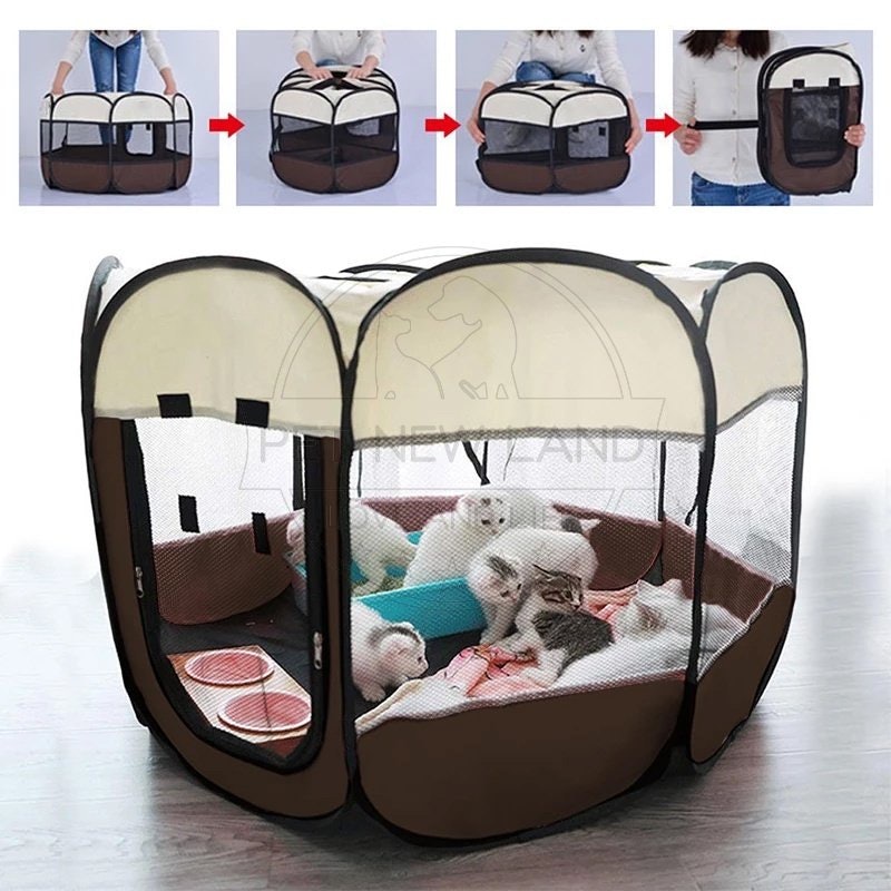 Pagar Tenda Lipat Portabel 8 Panel 4