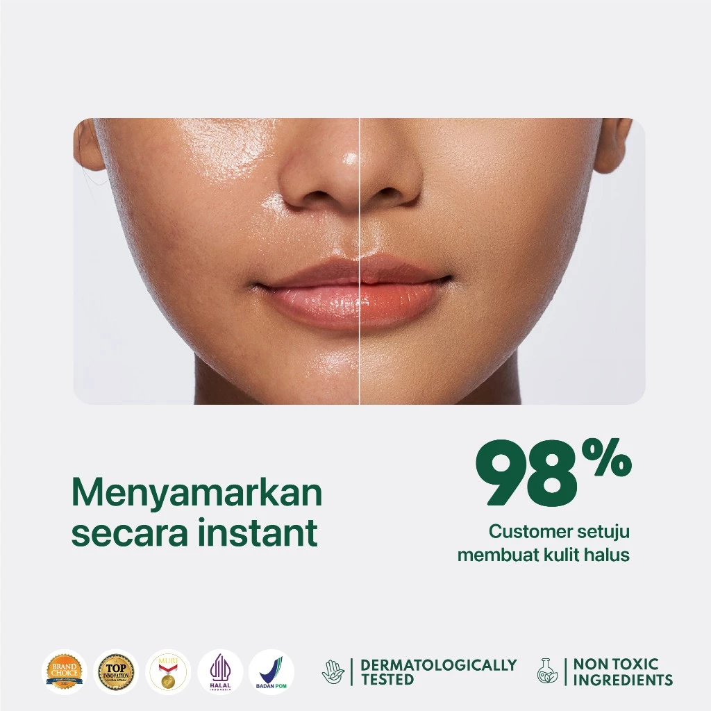 Penta Natural Kosmetindo N'PURE Centella Asiatica Power Powder Apricot