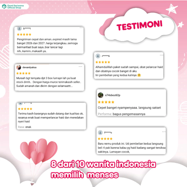 Dami Sariwana Menses