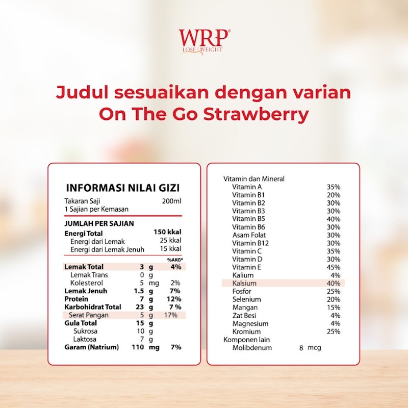 WRP On The Go Strawberry 3