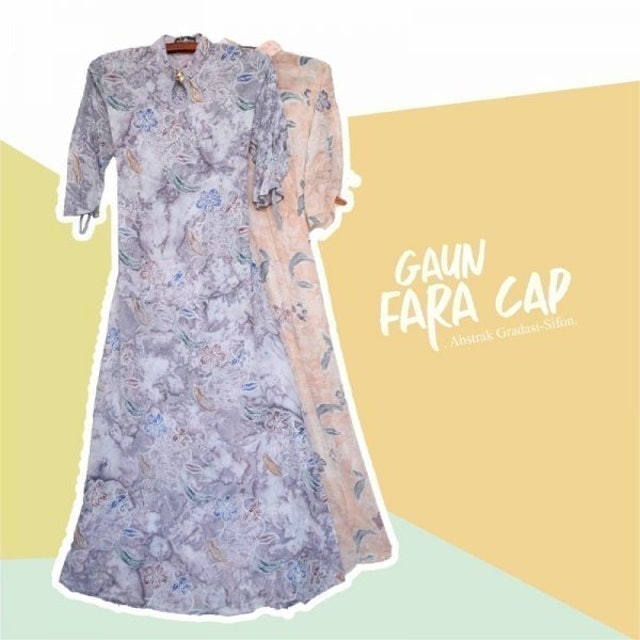 Batik Faaro Gaun Fara Cap FR-181