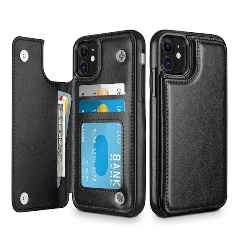 Case iPhone 12 pro max flip wallet case with card holder’s 1