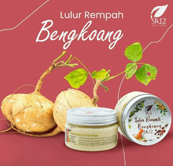 SR12 Herbal Perkasa SR12 Skincare Lulur Rempah Bengkoang