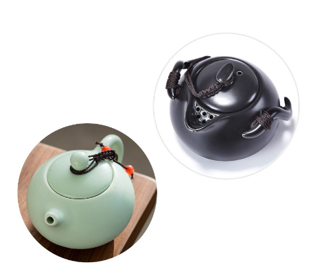 OOLONG Classic Chinese Tea Pot Set 4 Cups Ceramic with Gift Box