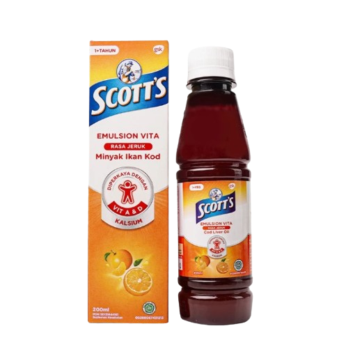 Scott's Emulsion Vita Rasa Jeruk