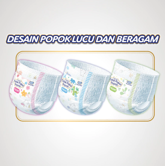 Unicharm Indonesia MamyPoko Pants Royal Soft Organic Cotton S