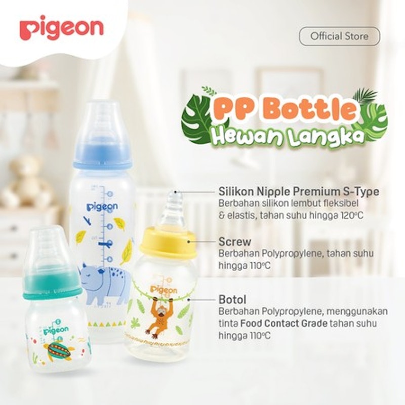 PP Bottle Hewan Langka 50 ml 3