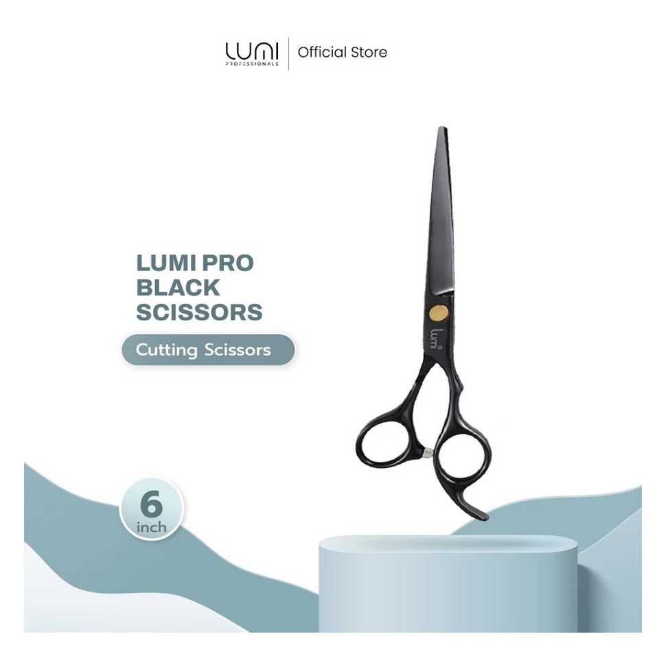 Gracia Interkarya Lumi Pro Black Cutting Scissors