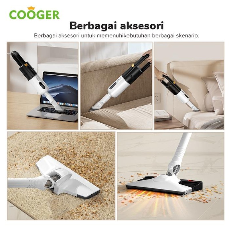 COOGER Homeliving Vacuum Cleaner 4in1 4
