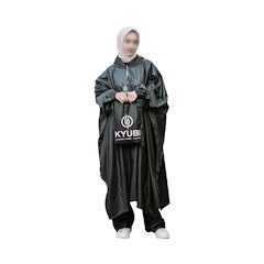 Kyubi Setelan Jas Hujan Ponco+Celana