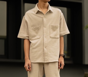 GOODETHICS Kemeja Short Sleeve Boxy Oversize  4