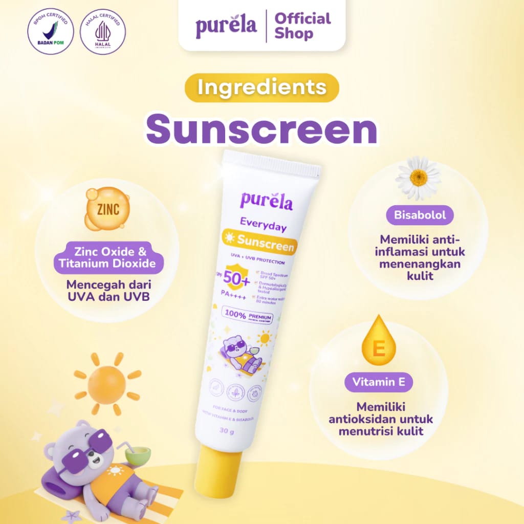  Purela Everyday Sunscreen